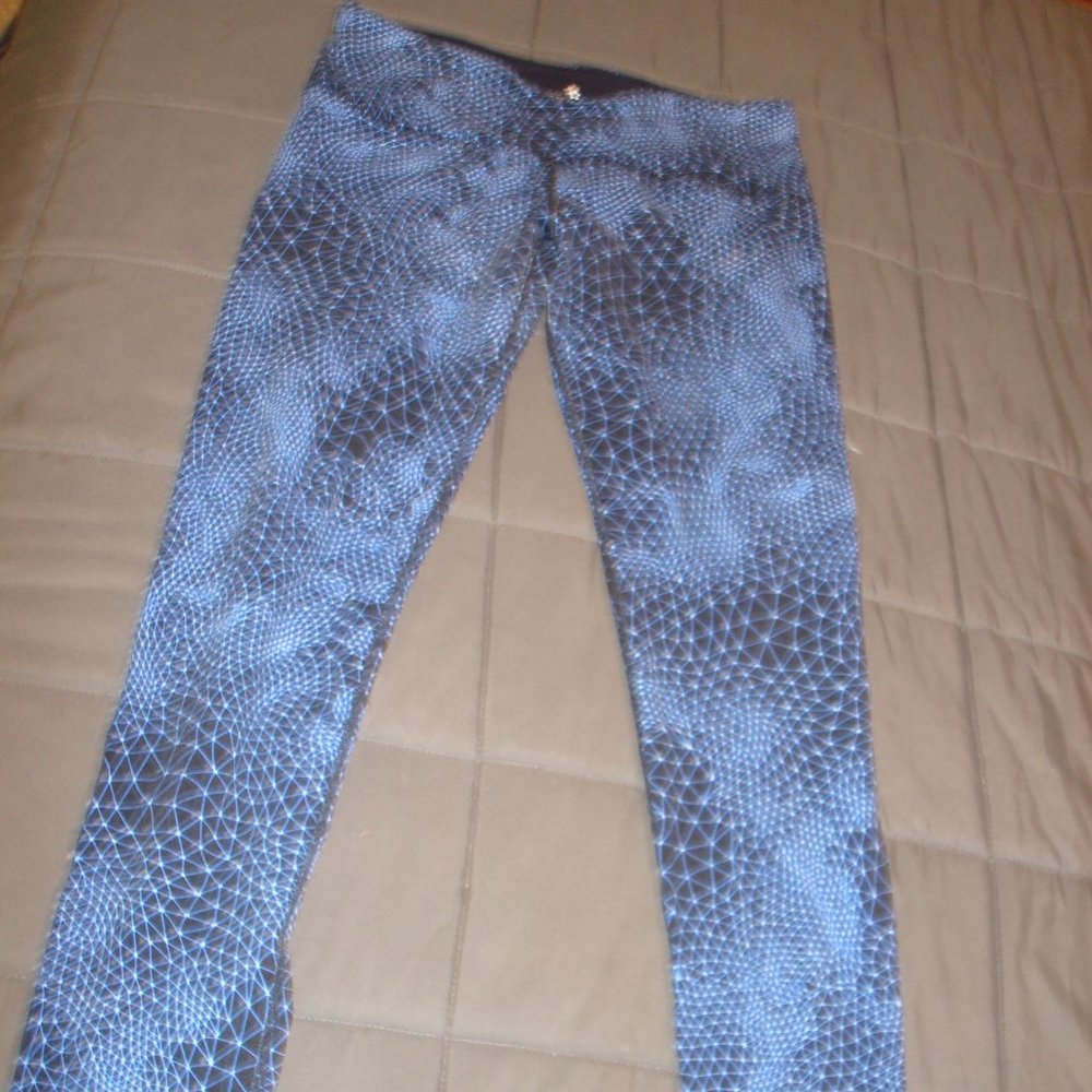 TUFF ATHETICS WOMEN'S SIZE S WORKOUT PANTS BLUE